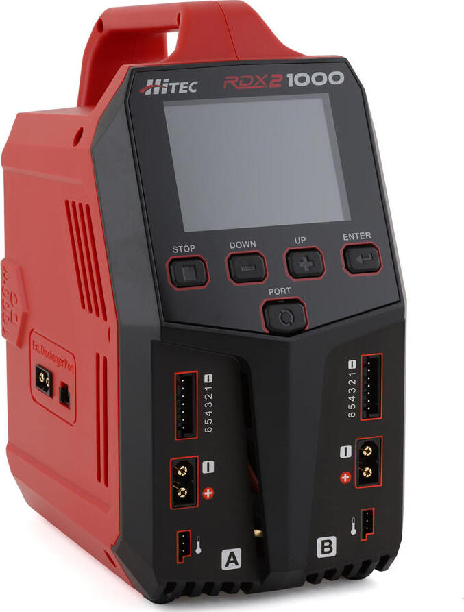 Hitec RDX2 1000 AC/DC Dual Charger (6S / 20A / AC-450W / DC-1000W)